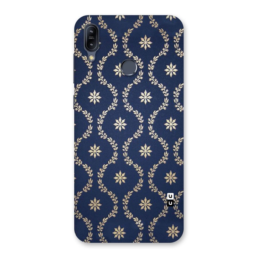 Gorgeous Gold Leaf Pattern Back Case for Zenfone Max M2