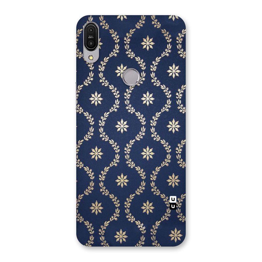 Gorgeous Gold Leaf Pattern Back Case for Zenfone Max Pro M1
