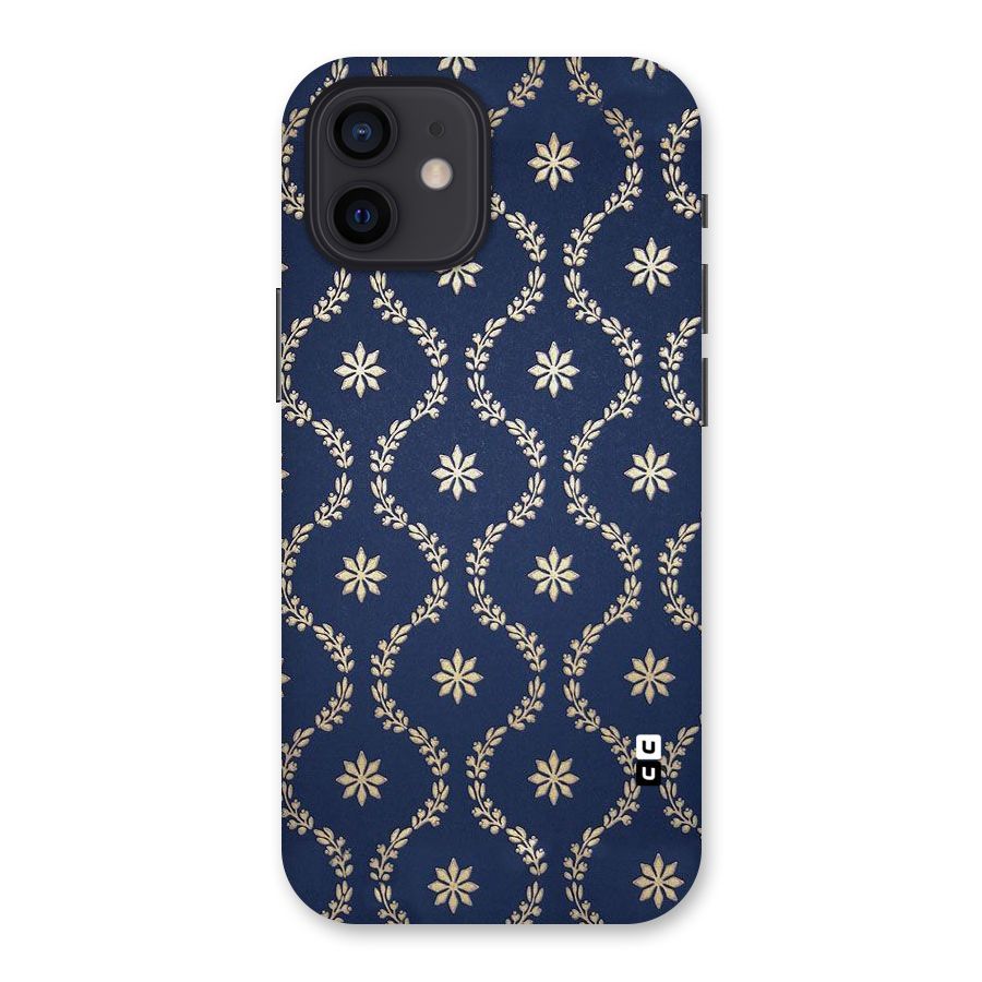 Gorgeous Gold Leaf Pattern Back Case for iPhone 12