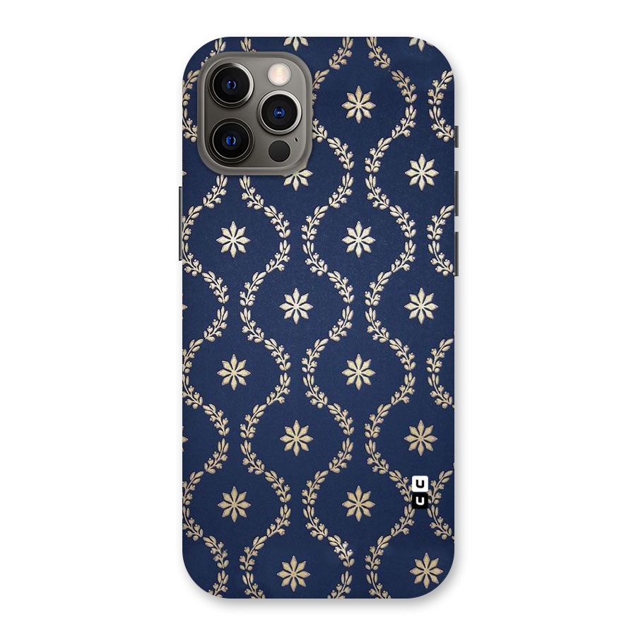 Gorgeous Gold Leaf Pattern Back Case for iPhone 12 Pro