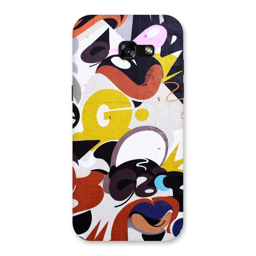 Graffiti Wall Back Case for Galaxy A5 2017