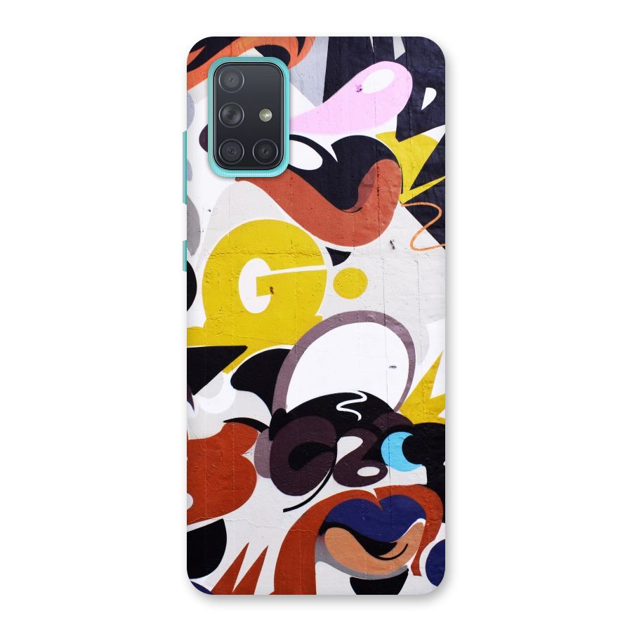 Graffiti Wall Back Case for Galaxy A71