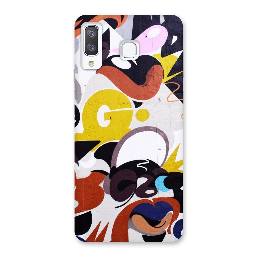 Graffiti Wall Back Case for Galaxy A8 Star