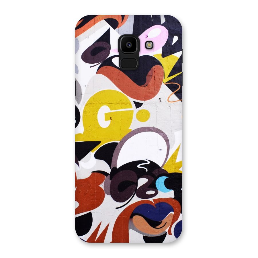 Graffiti Wall Back Case for Galaxy J6