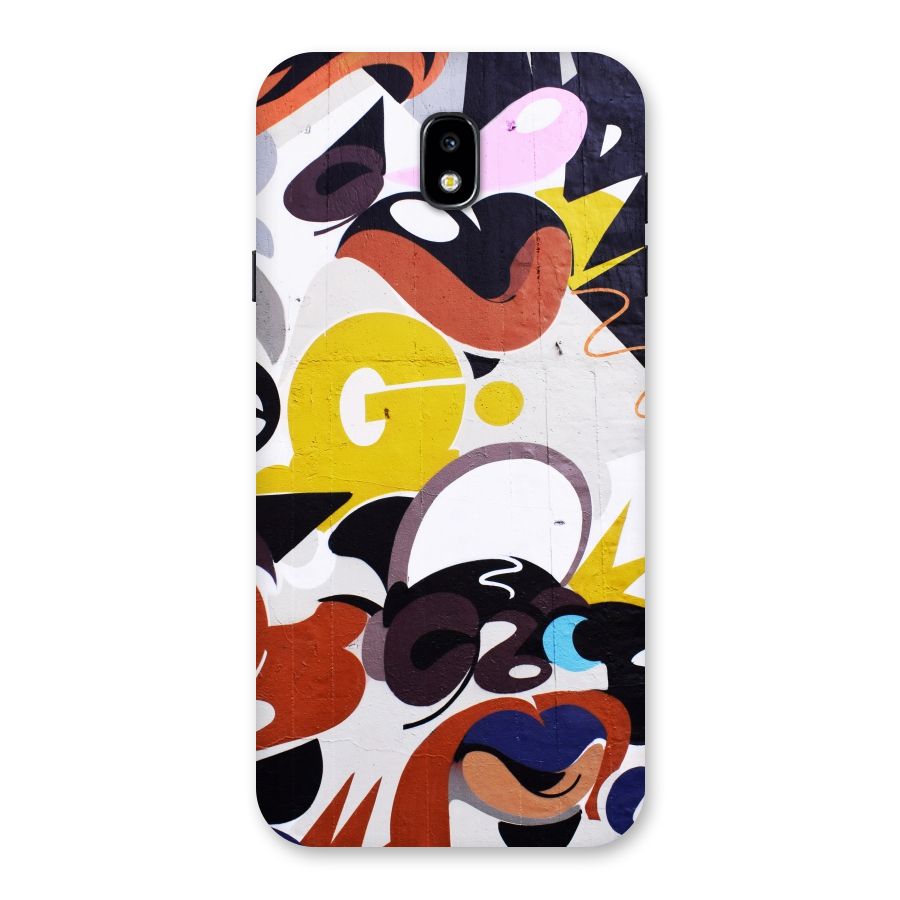 Graffiti Wall Back Case for Galaxy J7 Pro