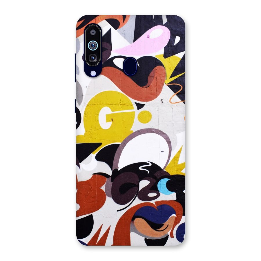 Graffiti Wall Back Case for Galaxy M40