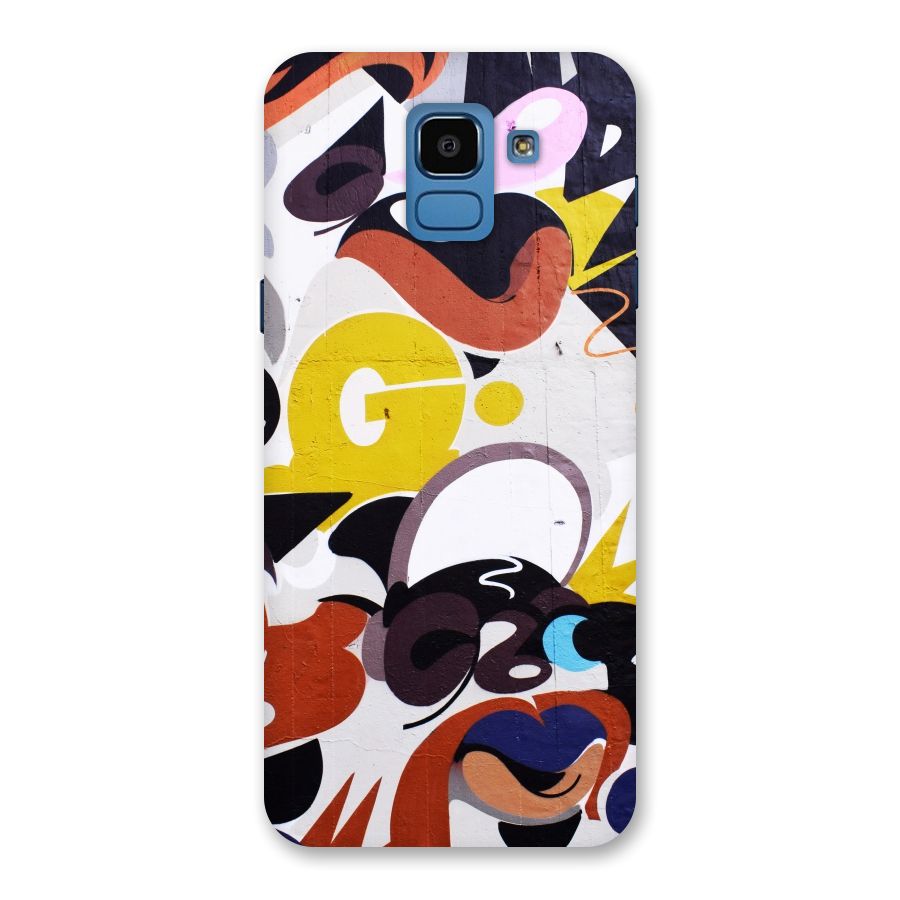 Graffiti Wall Back Case for Galaxy On6