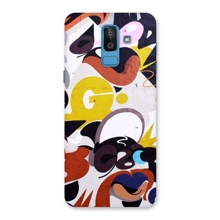 Graffiti Wall Back Case for Galaxy On8 (2018)