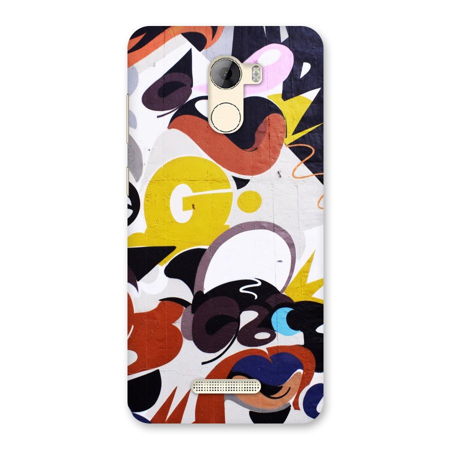 Graffiti Wall Back Case for Gionee A1 LIte