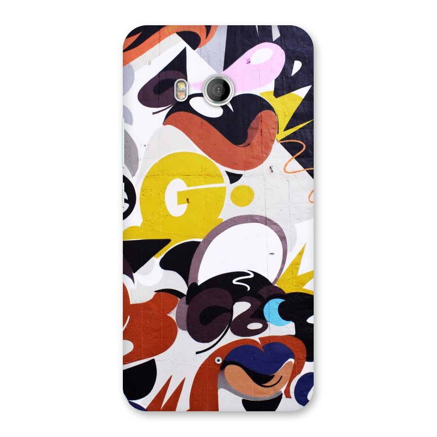 Graffiti Wall Back Case for HTC U11