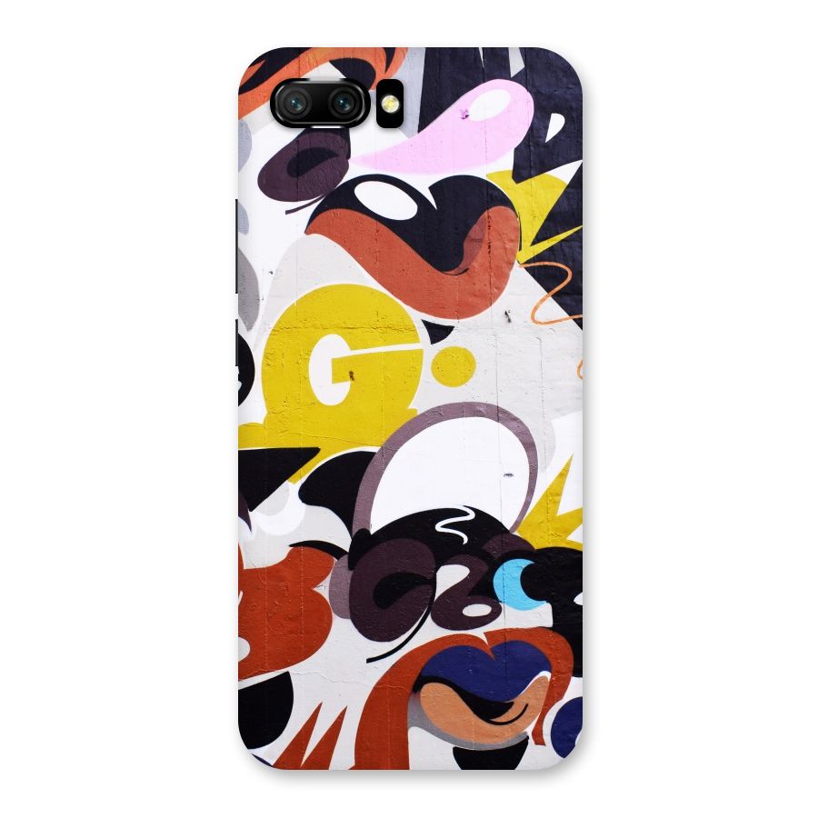 Graffiti Wall Back Case for Honor 10