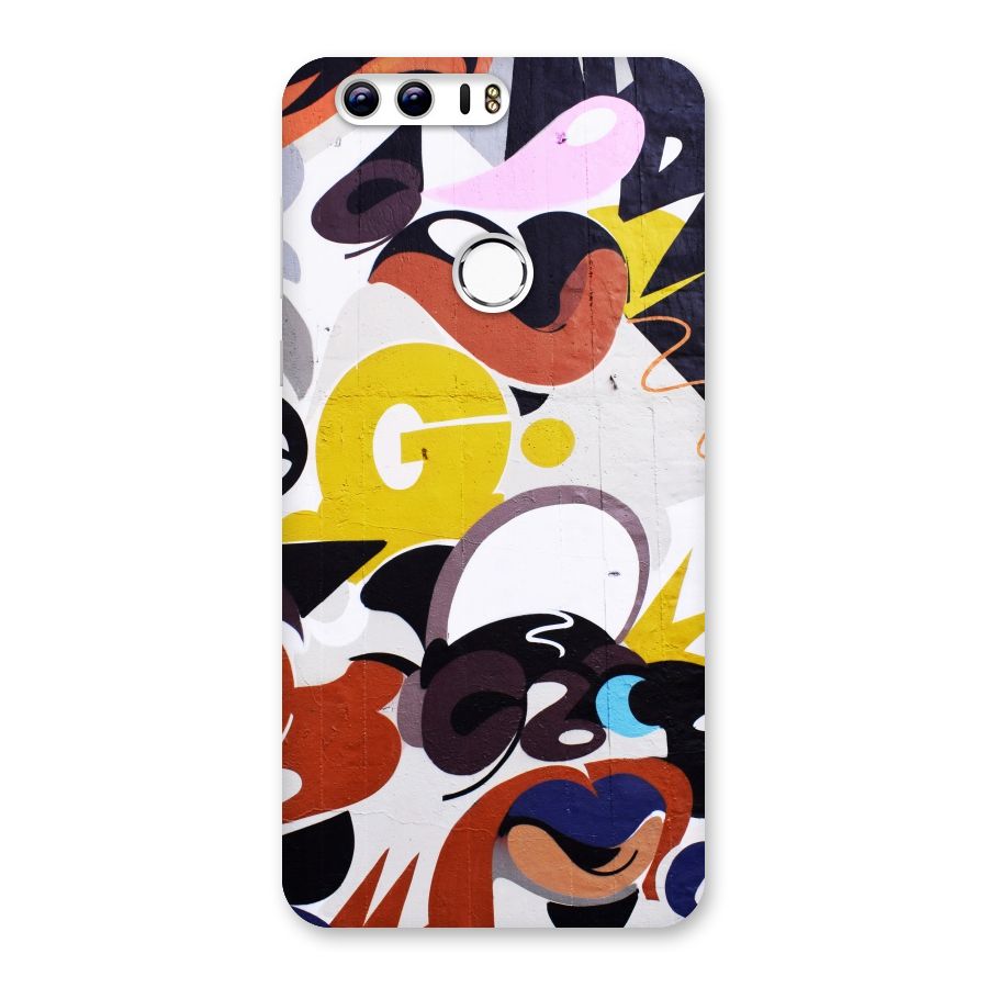 Graffiti Wall Back Case for Honor 8