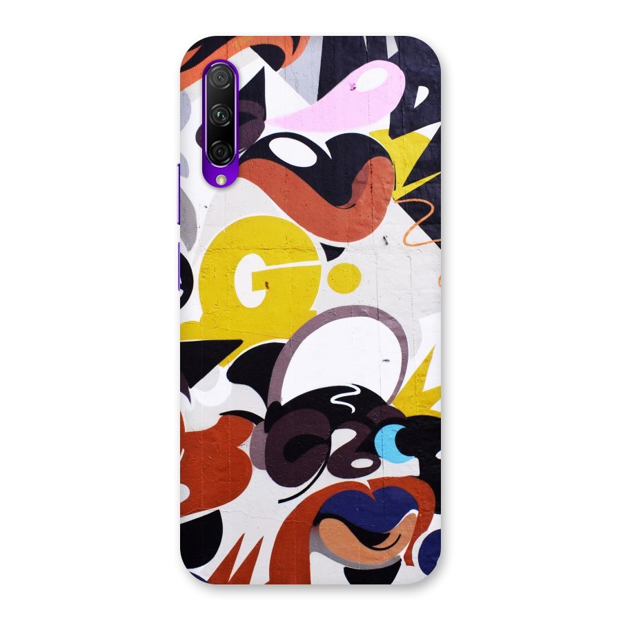 Graffiti Wall Back Case for Honor 9X Pro