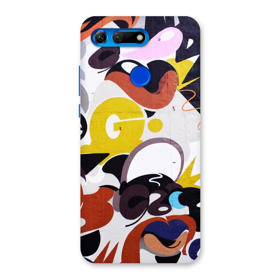 Graffiti Wall Back Case for Honor View 20