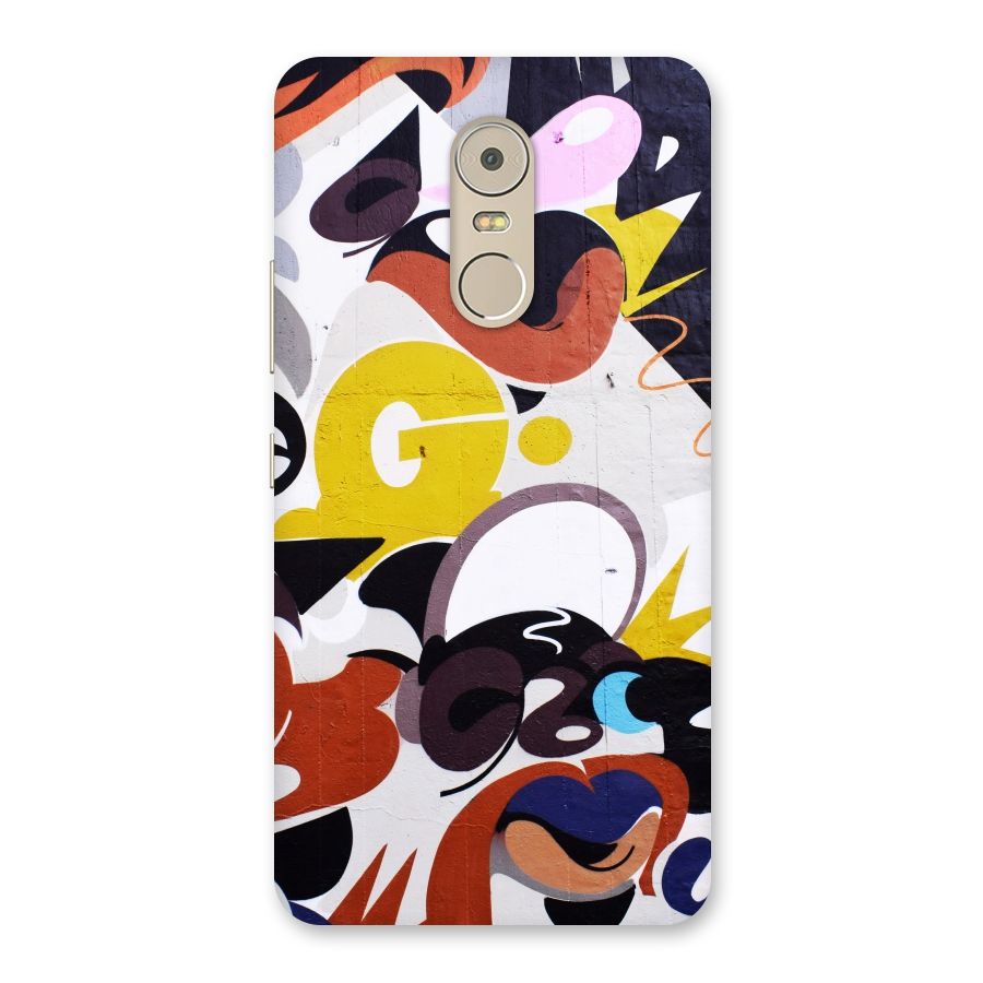 Graffiti Wall Back Case for Lenovo K6 Note