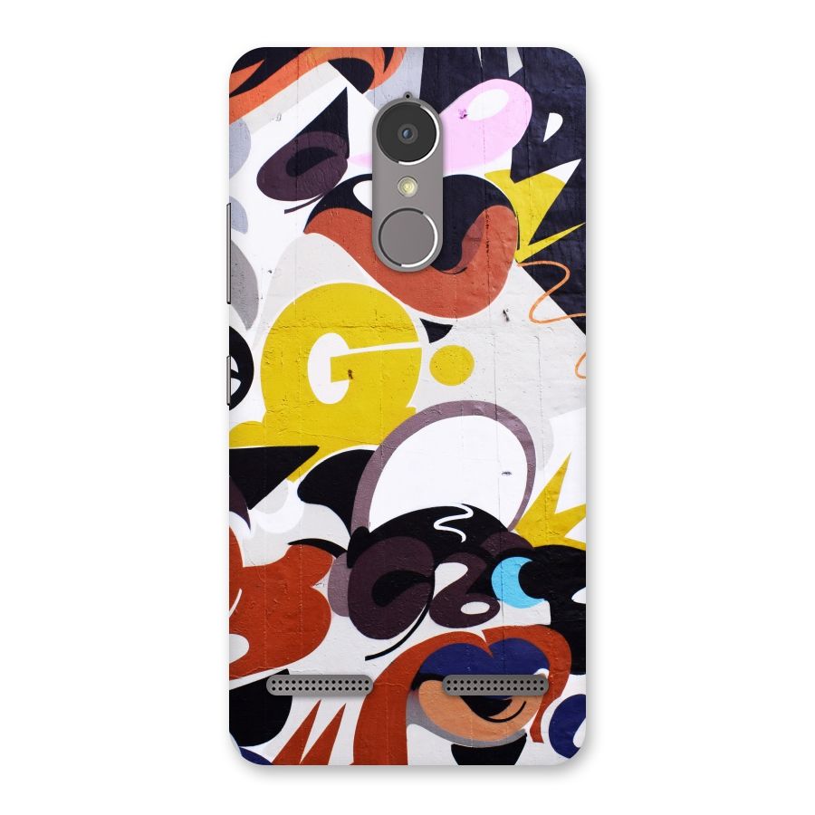 Graffiti Wall Back Case for Lenovo K6 Power
