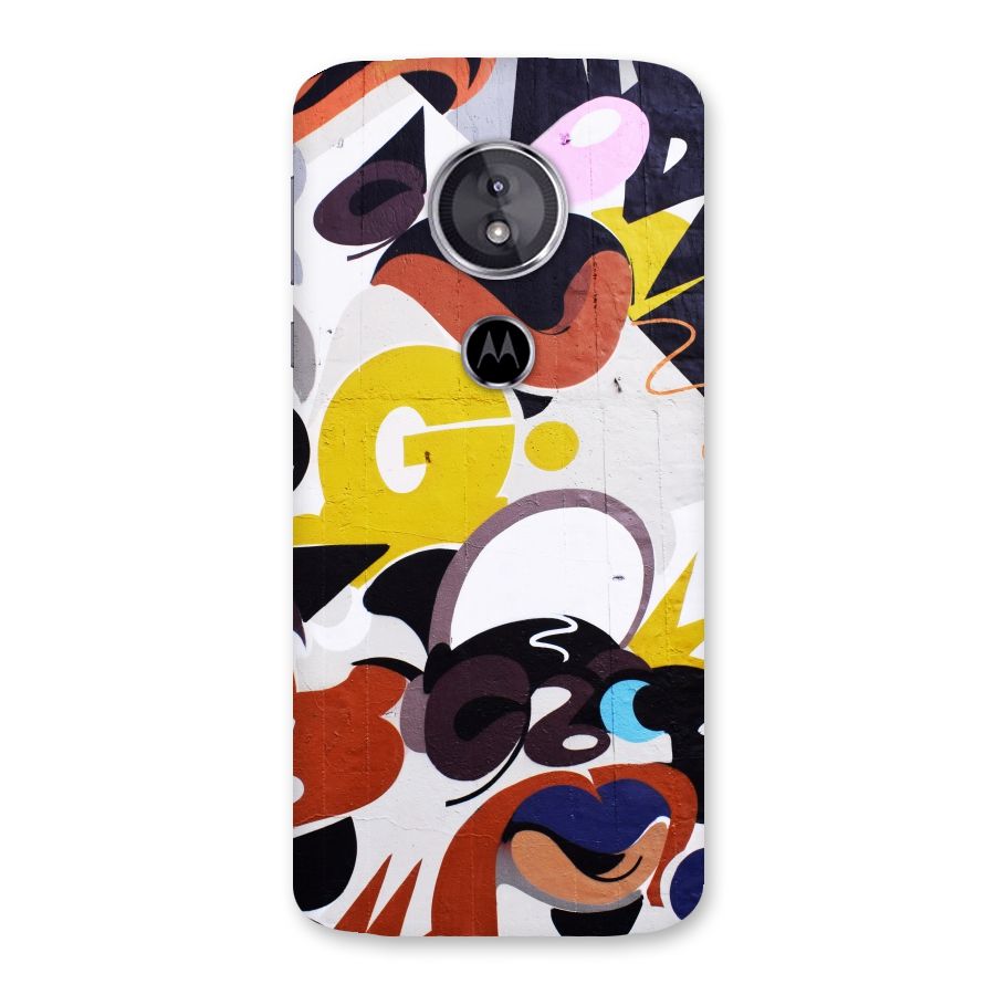 Graffiti Wall Back Case for Moto E5