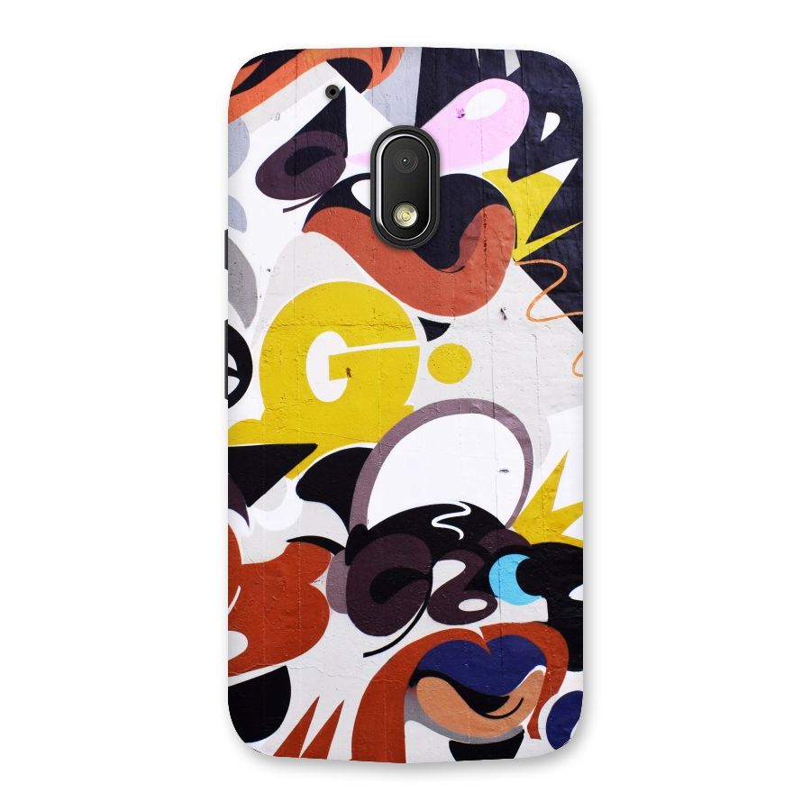 Graffiti Wall Back Case for Moto G4 Play