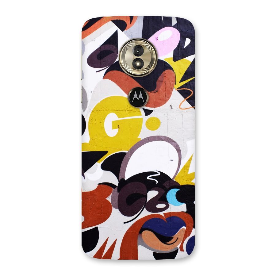 Graffiti Wall Back Case for Moto G6 Play