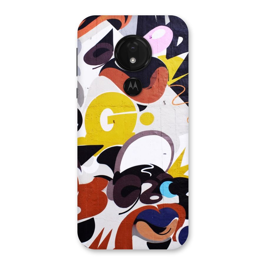 Graffiti Wall Back Case for Moto G7 Power