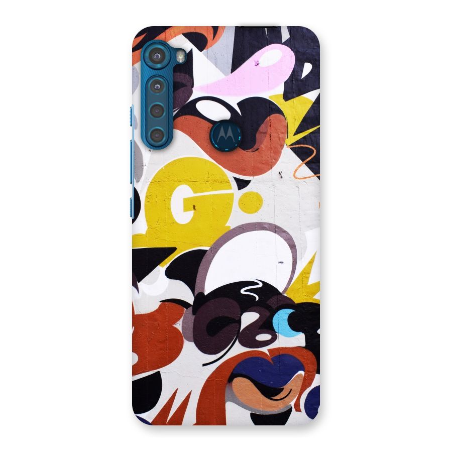 Graffiti Wall Back Case for Motorola One Fusion Plus