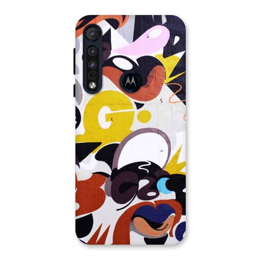 Graffiti Wall Back Case for Motorola One Macro
