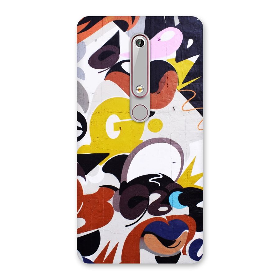 Graffiti Wall Back Case for Nokia 6.1
