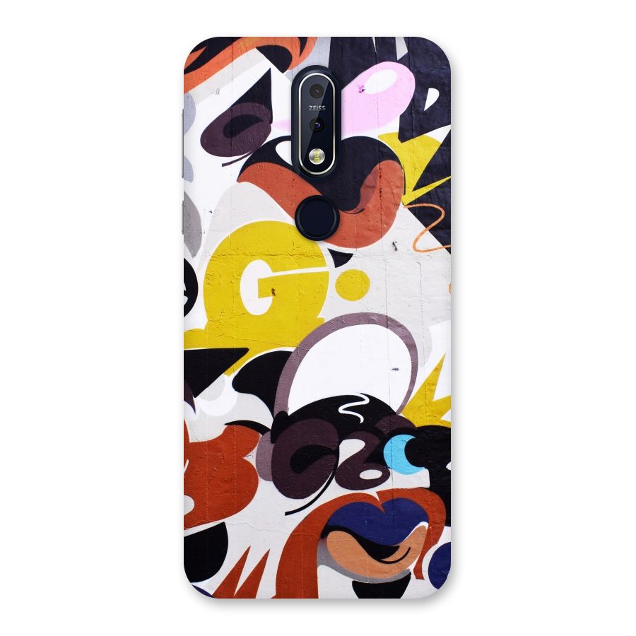 Graffiti Wall Back Case for Nokia 7.1
