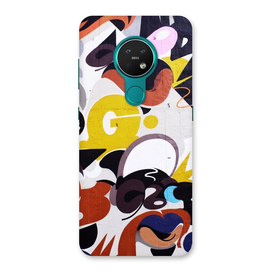 Graffiti Wall Back Case for Nokia 7.2