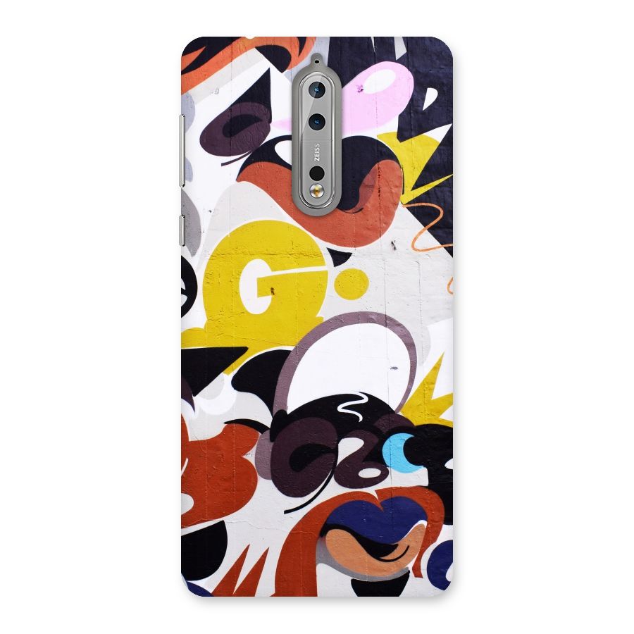 Graffiti Wall Back Case for Nokia 8