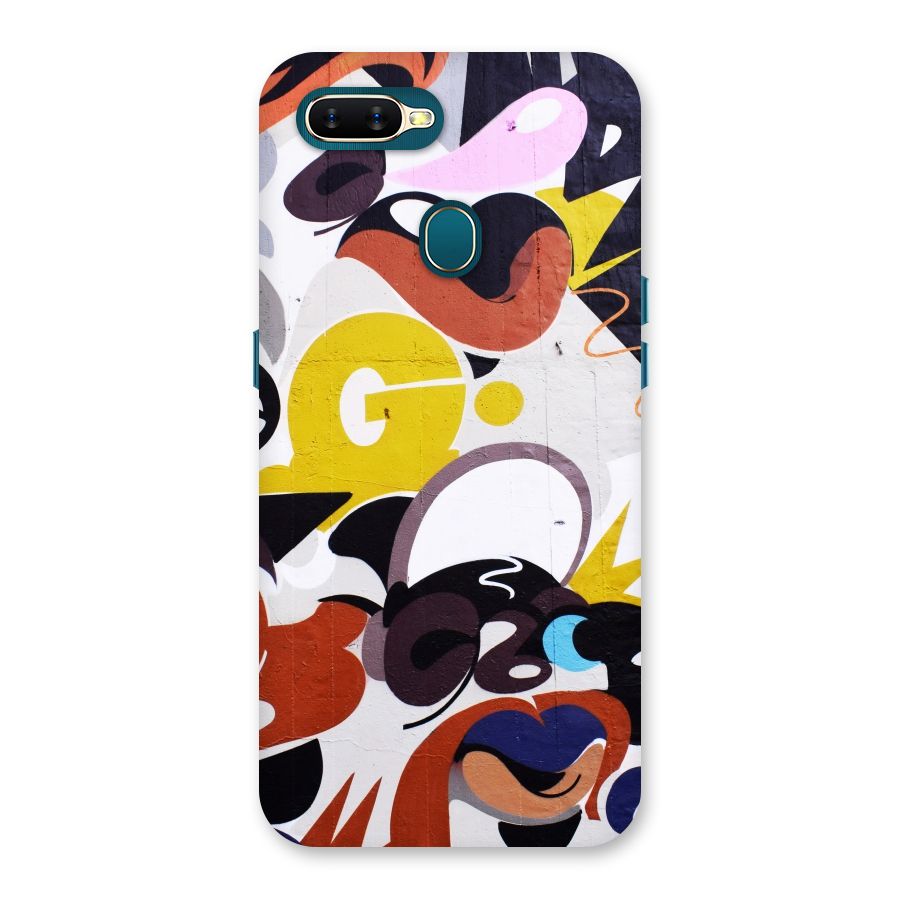 Graffiti Wall Back Case for Oppo A11k