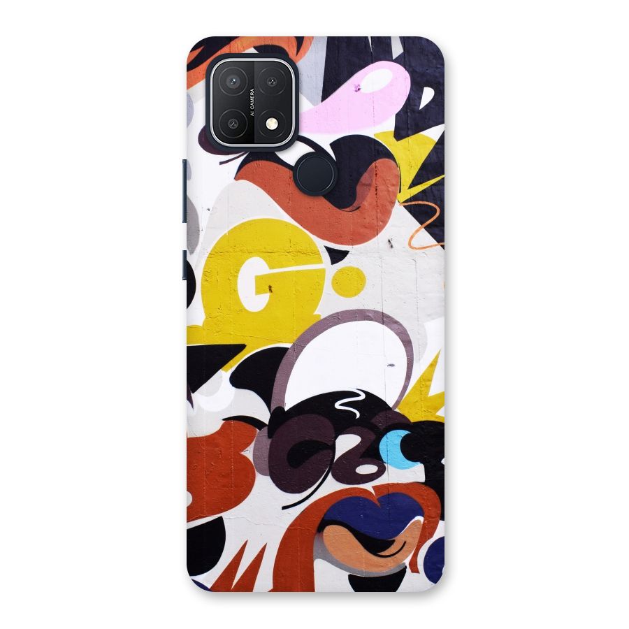Graffiti Wall Back Case for Oppo A15s