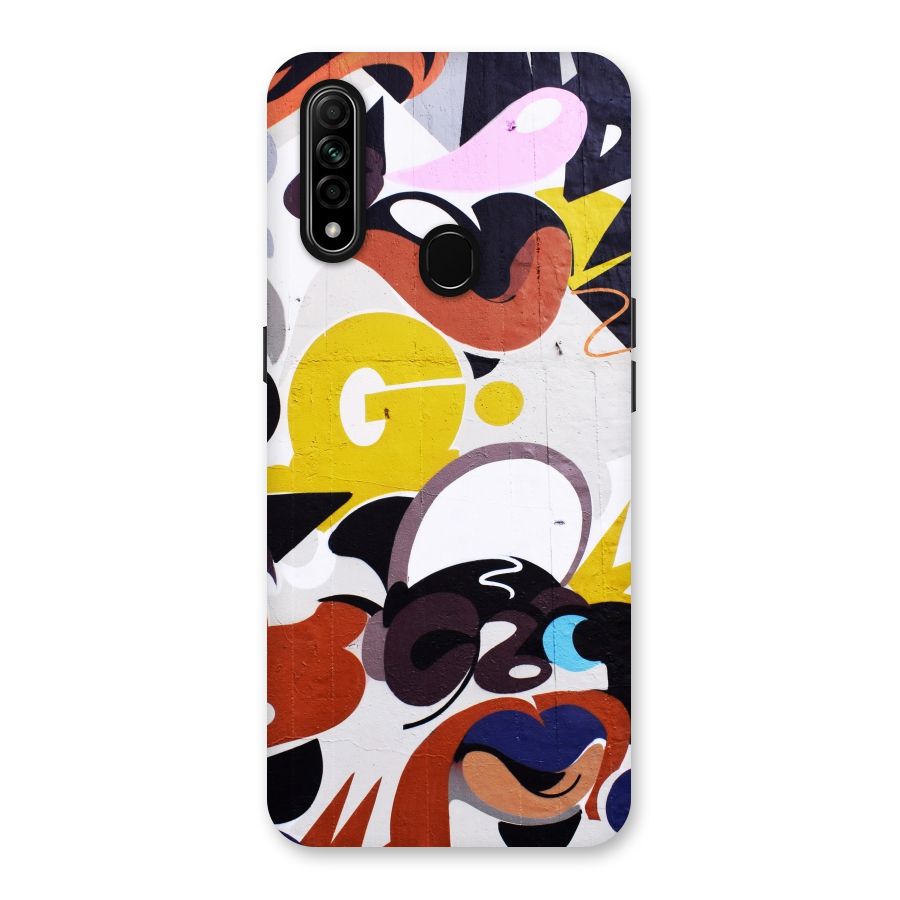 Graffiti Wall Back Case for Oppo A31