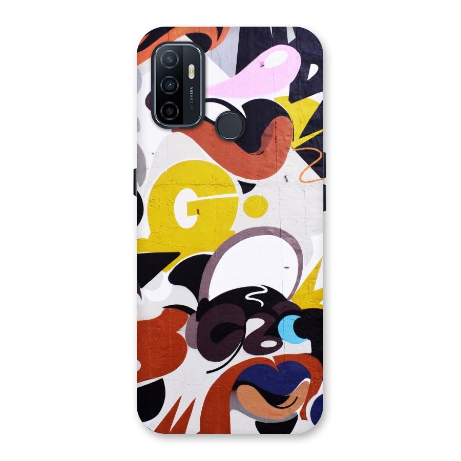 Graffiti Wall Back Case for Oppo A32