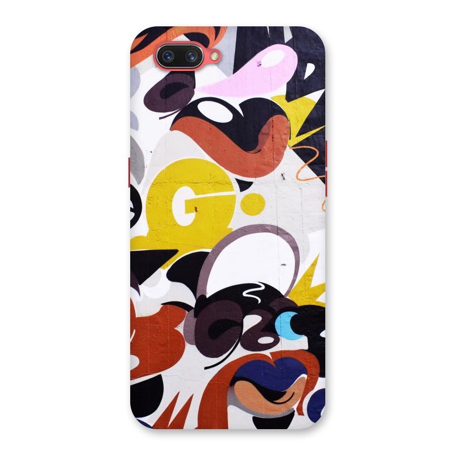 Graffiti Wall Back Case for Oppo A3s