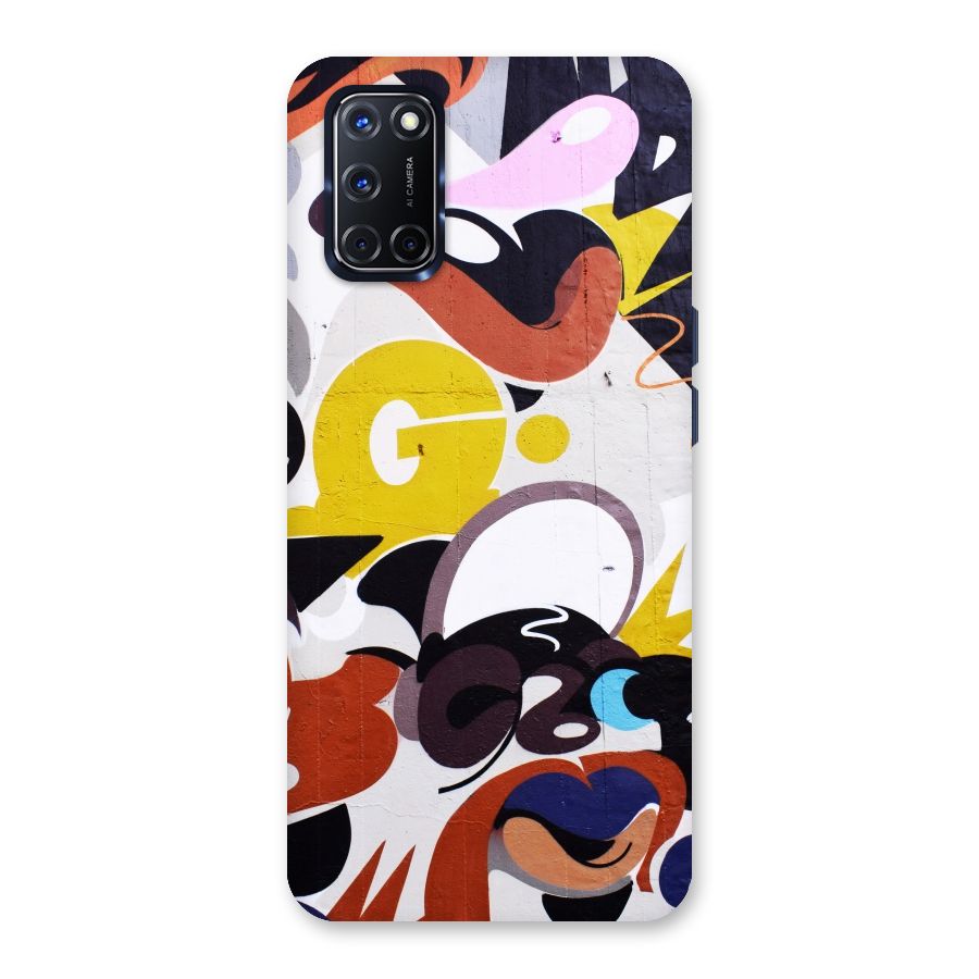 Graffiti Wall Back Case for Oppo A52