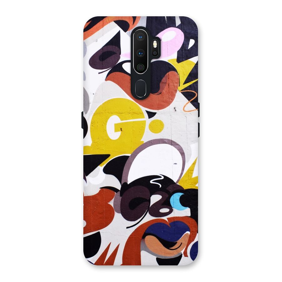 Graffiti Wall Back Case for Oppo A5 (2020)