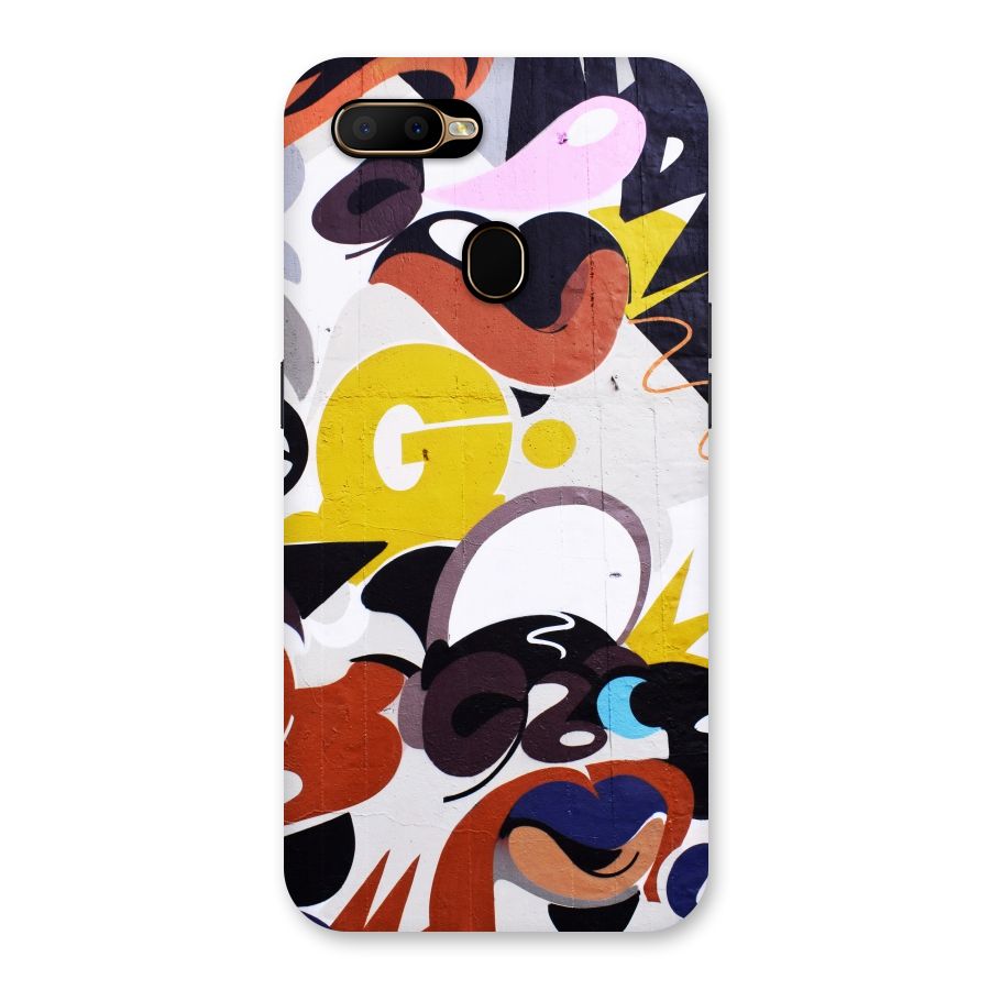 Graffiti Wall Back Case for Oppo A5s