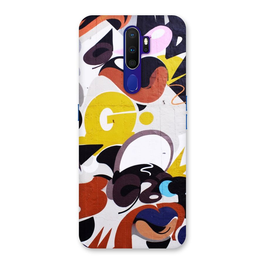 Graffiti Wall Back Case for Oppo A9 (2020)