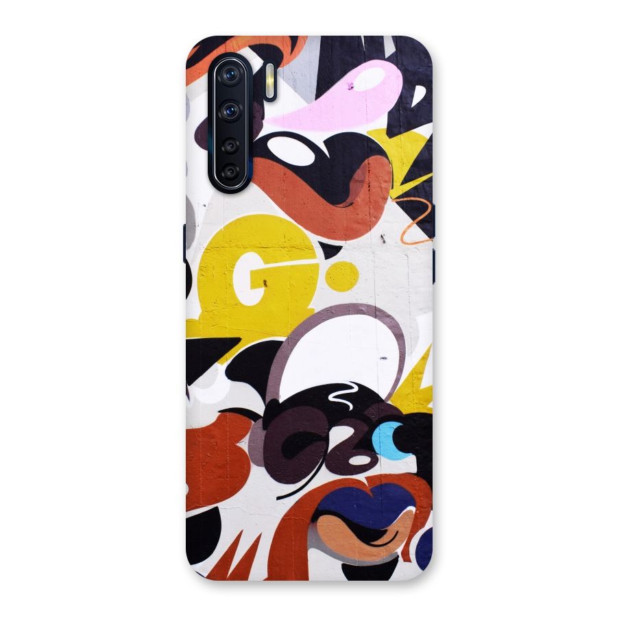 Graffiti Wall Back Case for Oppo F15