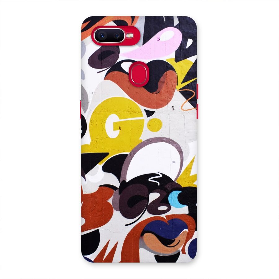 Graffiti Wall Back Case for Oppo F9 Pro