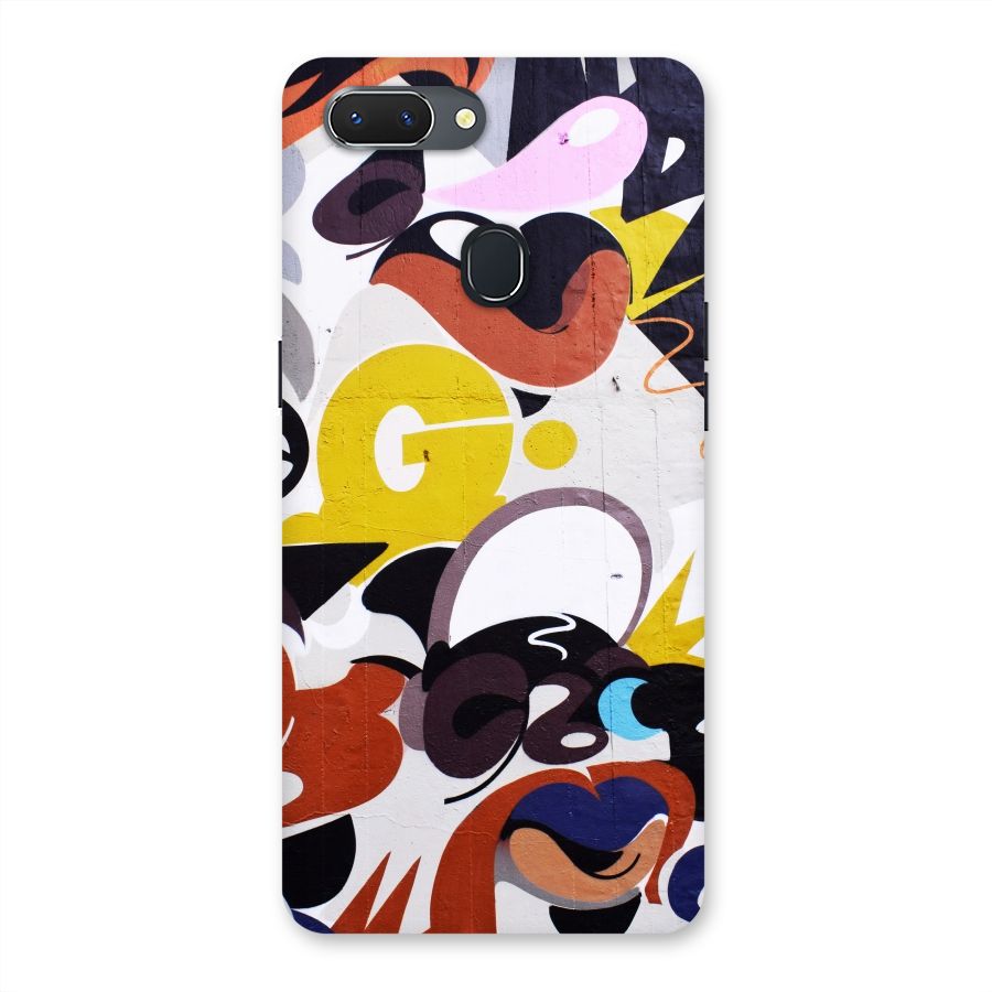 Graffiti Wall Back Case for Oppo Realme 2