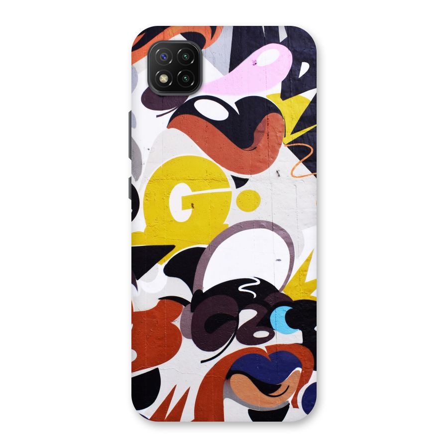Graffiti Wall Back Case for Poco C3