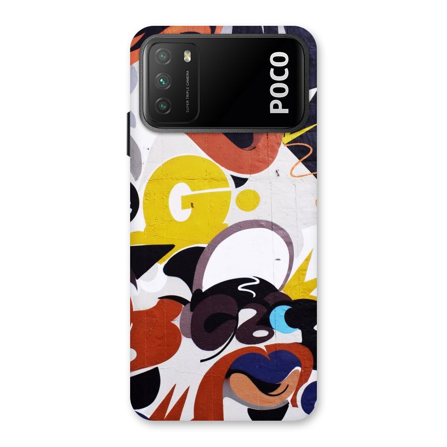 Graffiti Wall Back Case for Poco M3