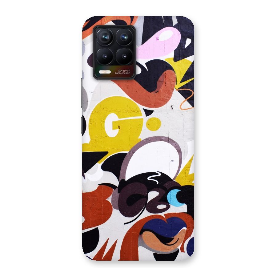 Graffiti Wall Back Case for Realme 8