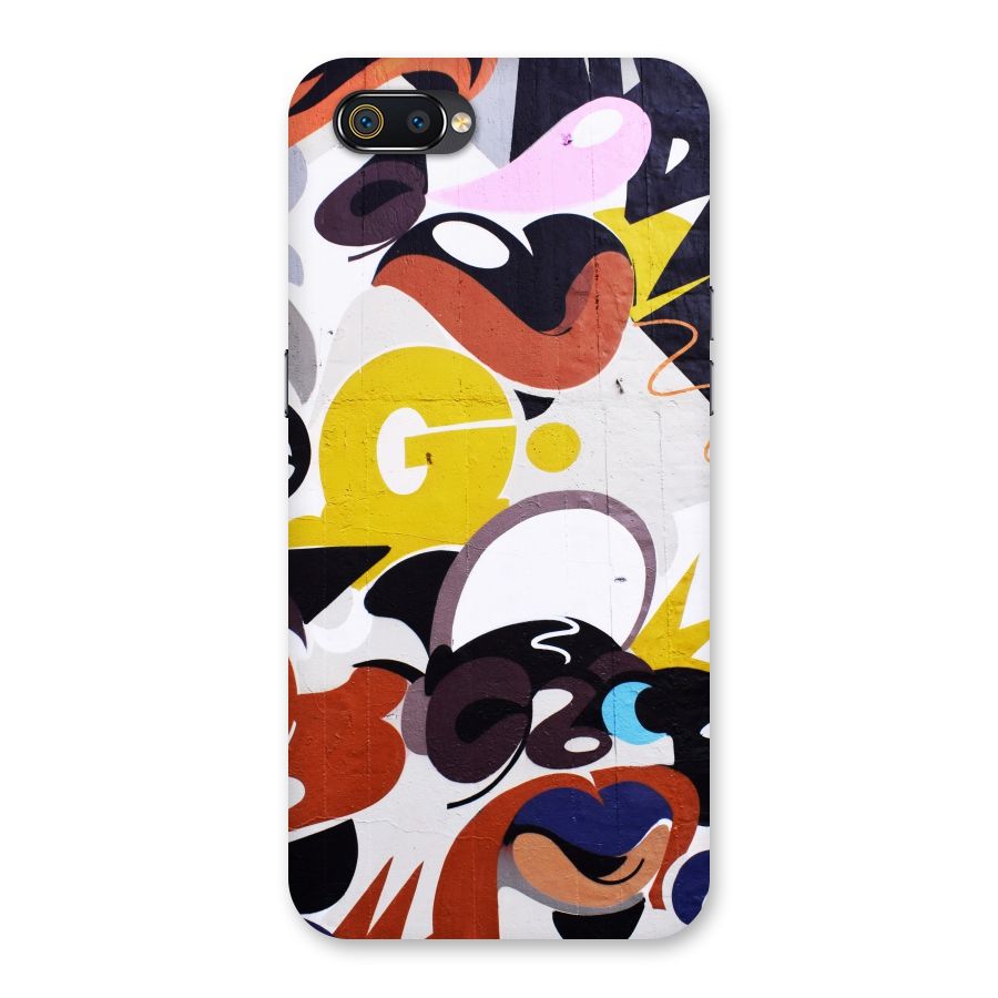 Graffiti Wall Back Case for Realme C2