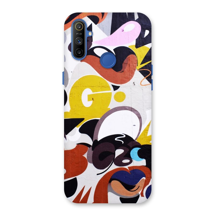 Graffiti Wall Back Case for Realme Narzo 10A