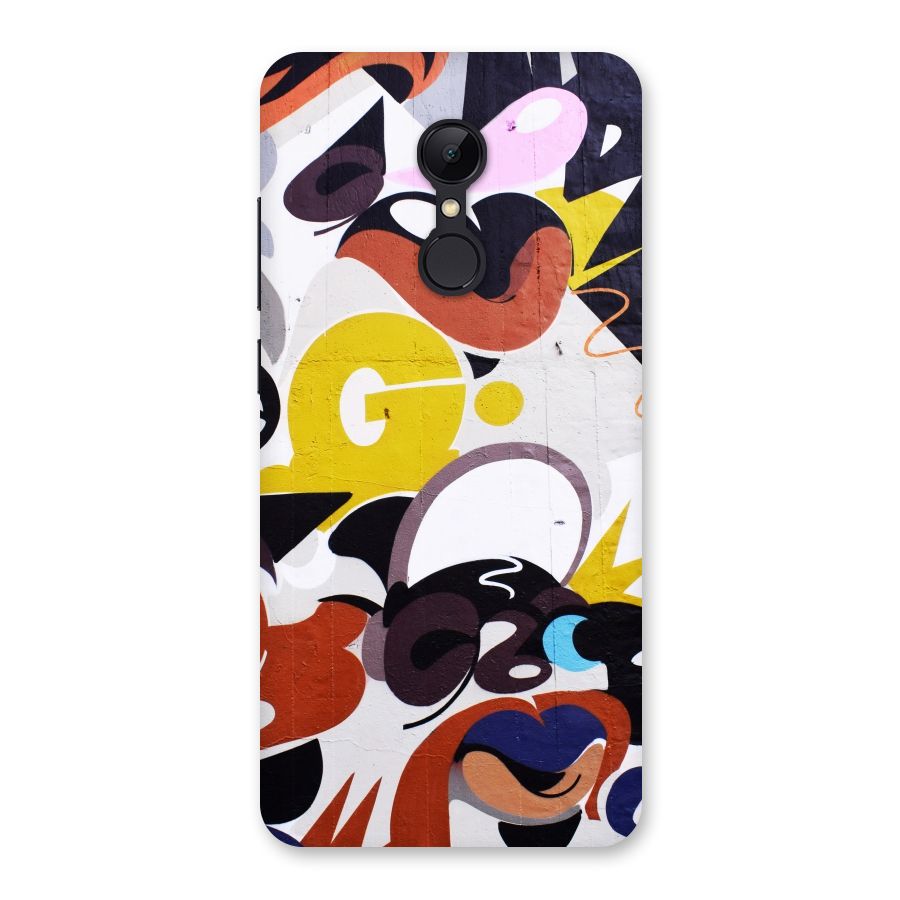 Graffiti Wall Back Case for Redmi 5