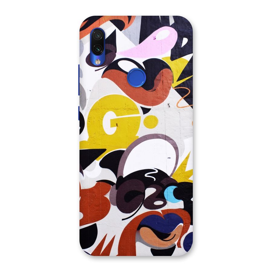 Graffiti Wall Back Case for Redmi Note 7S