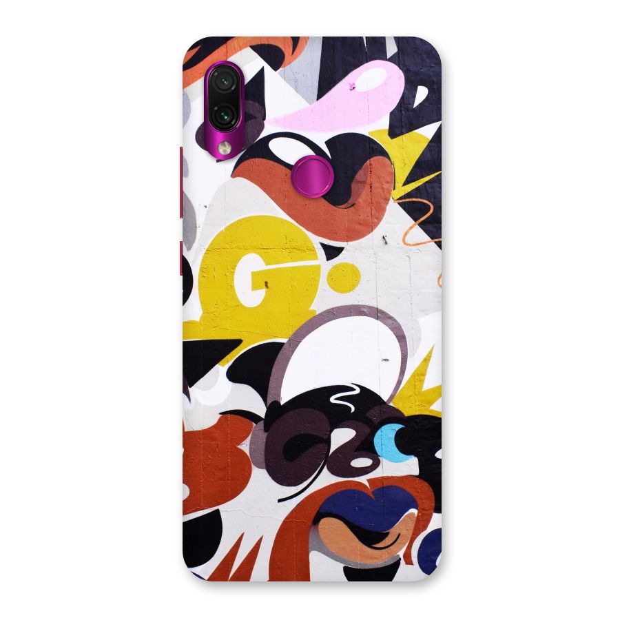 Graffiti Wall Back Case for Redmi Note 7 Pro